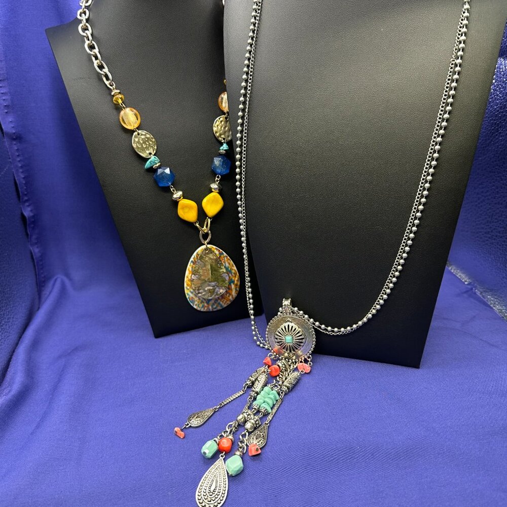 Set:  2 Ruby Rd. Colorful Necklaces - Picture 10 of 15